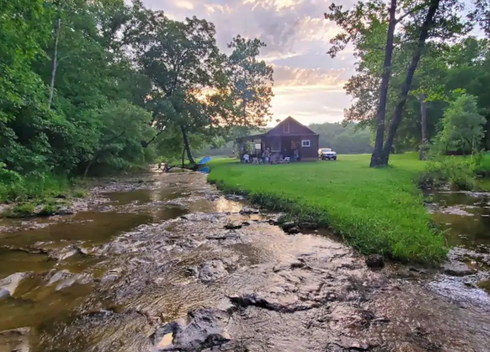 Cabin on the Creek, 120 Acres