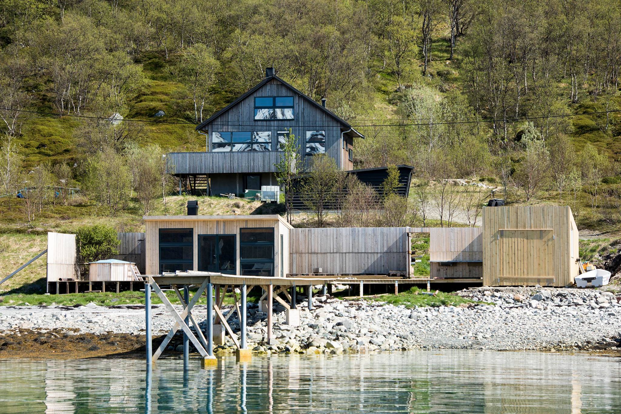 House of Aurora Borealis and Midnight Sun