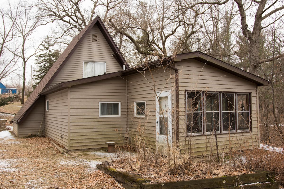 Yard at Lake House Cabin