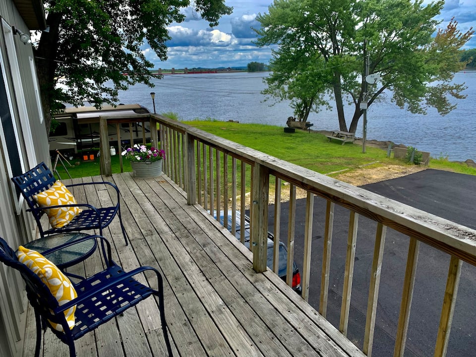 View from Mississippi River Cabin