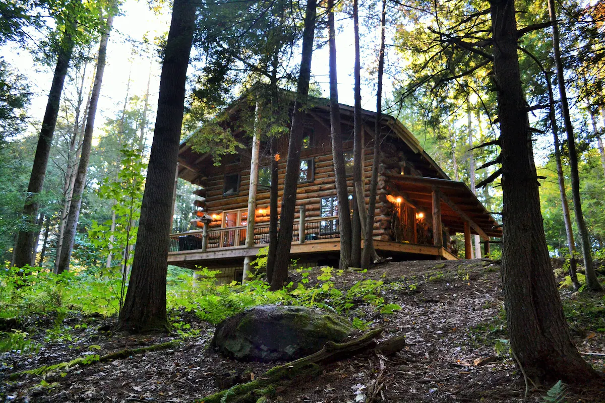 Secluded Cabin in the Woods