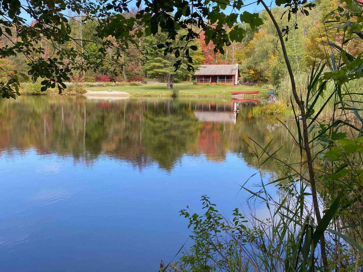 Isolated Rustic Cabin on Seven Acres with a Pond