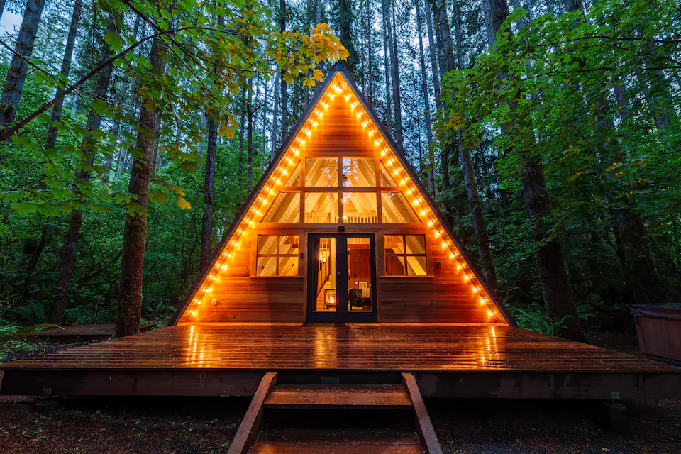 Tye Haus, A-Frame Cabin