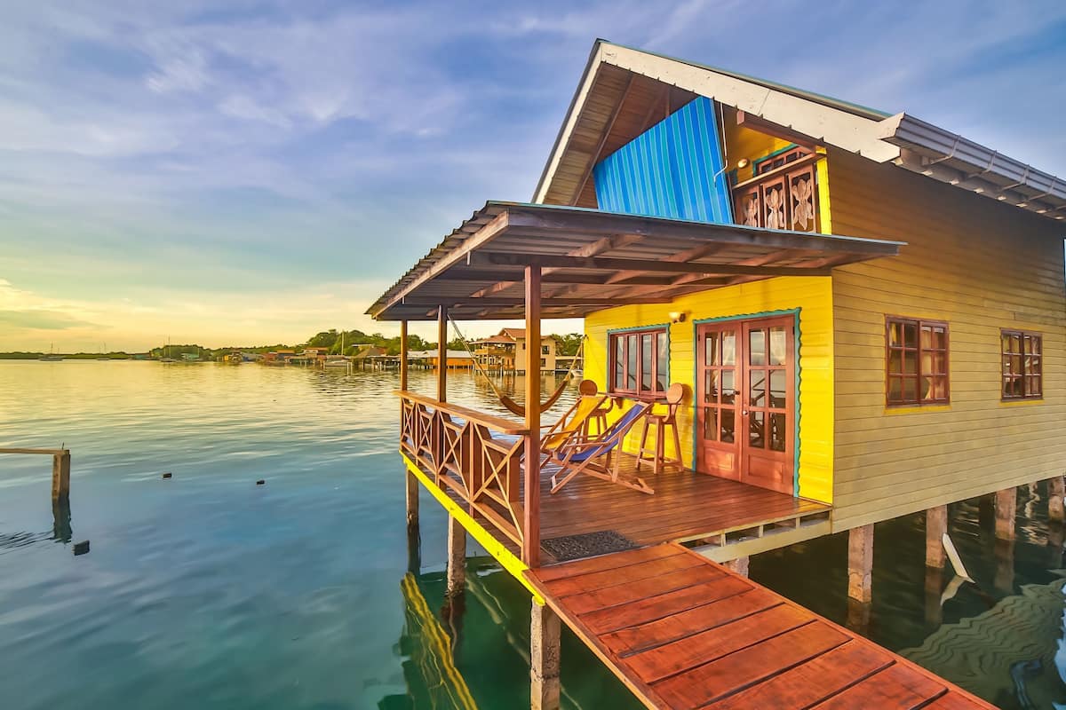 Over the Water Bungalow with Sea Views