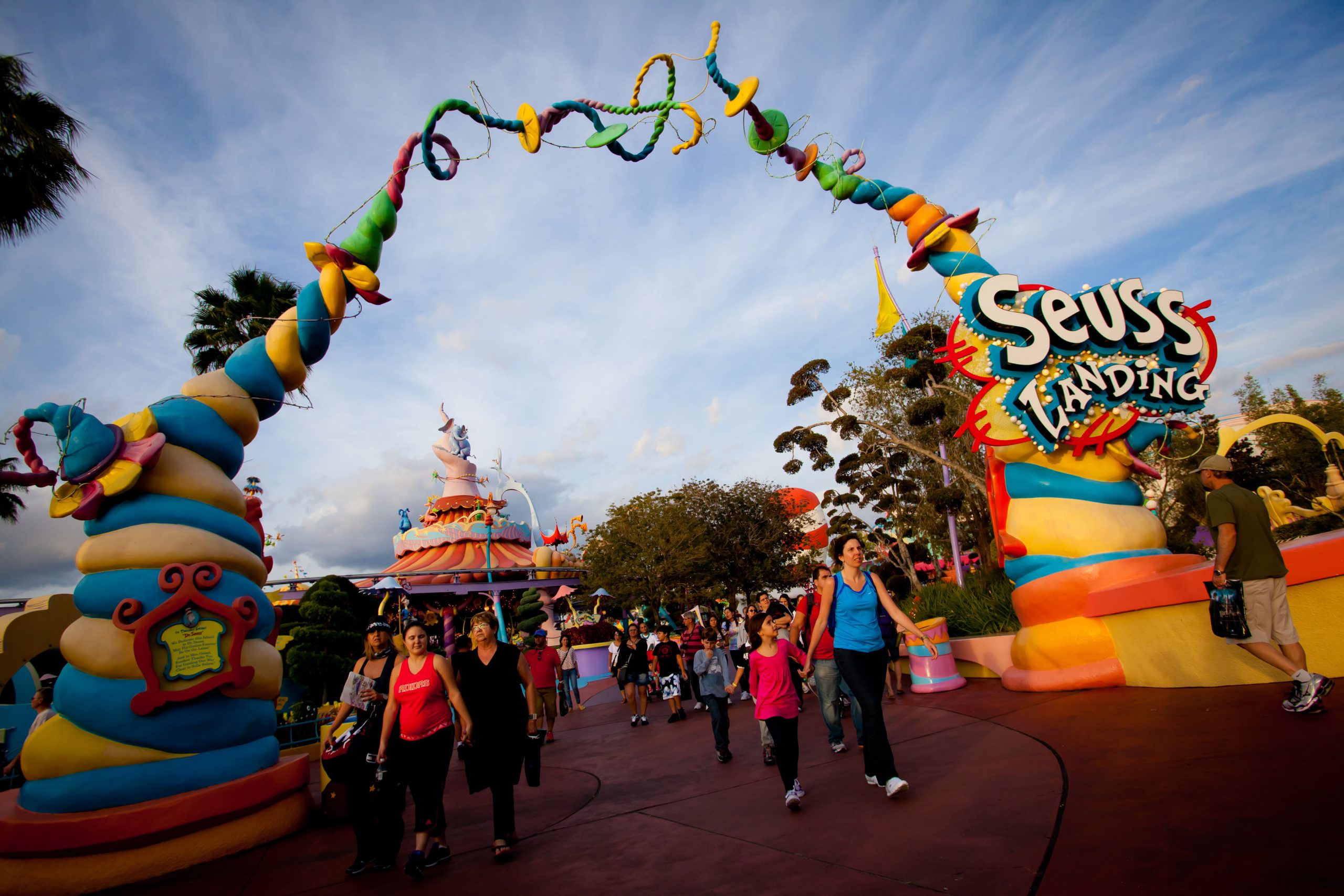 The world of Dr. Seuss comes to life in Seuss Landing