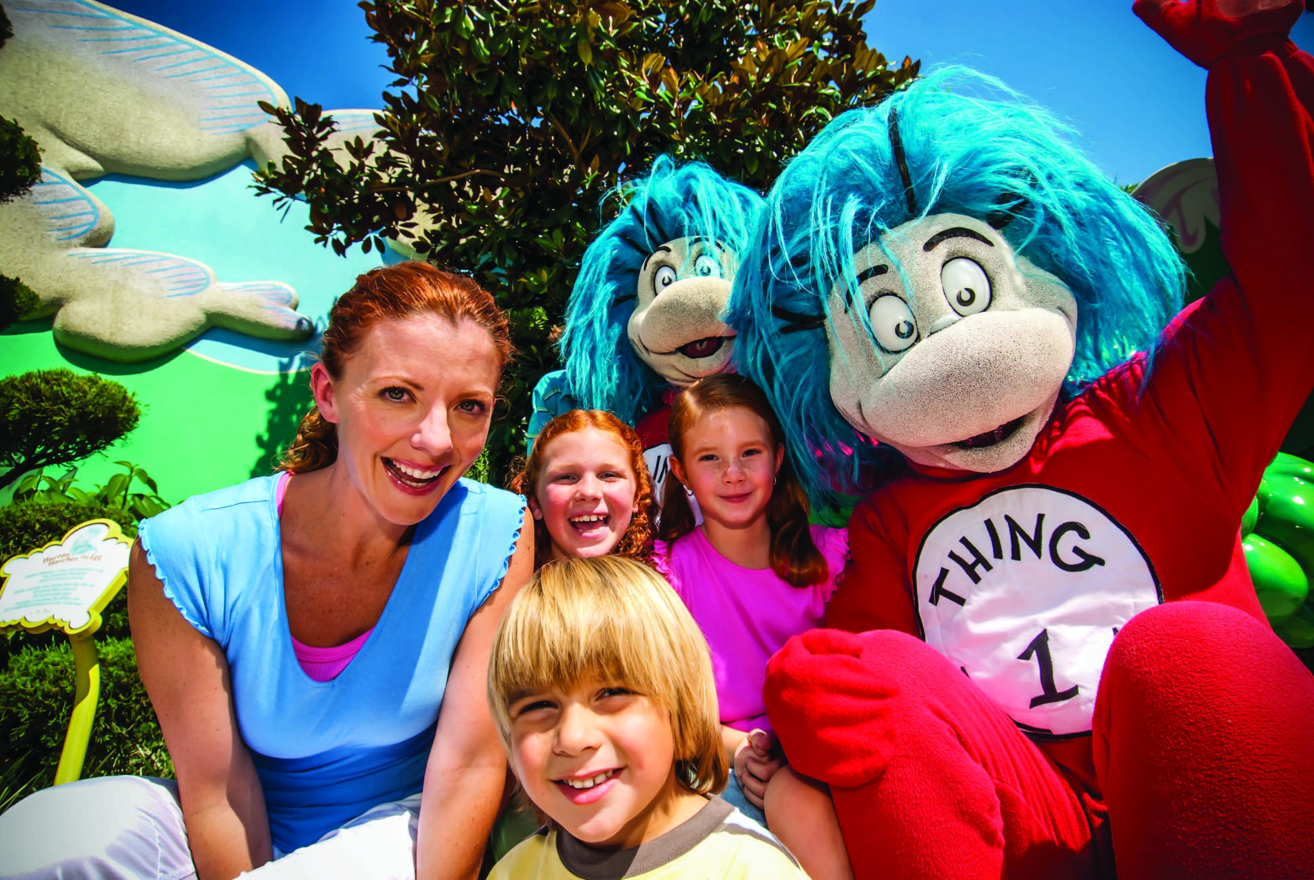 Character photos are available throughout Universal Orlando Resort