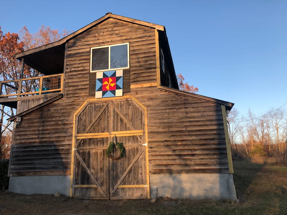 Outside the Barn on the Creeper