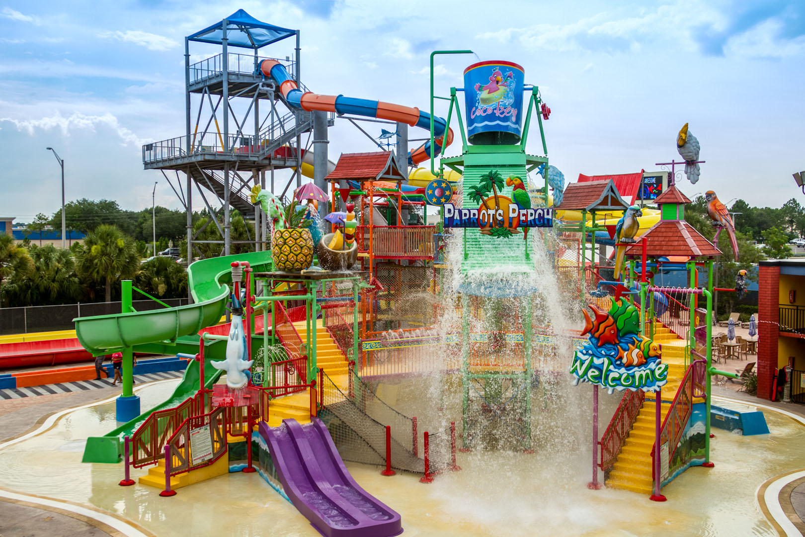 CoCo Key Hotel has its own onsite water park.