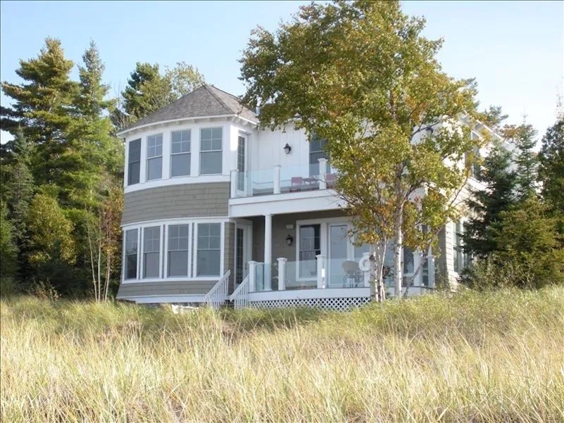 Lake Michigan Beachfront Luxury Home