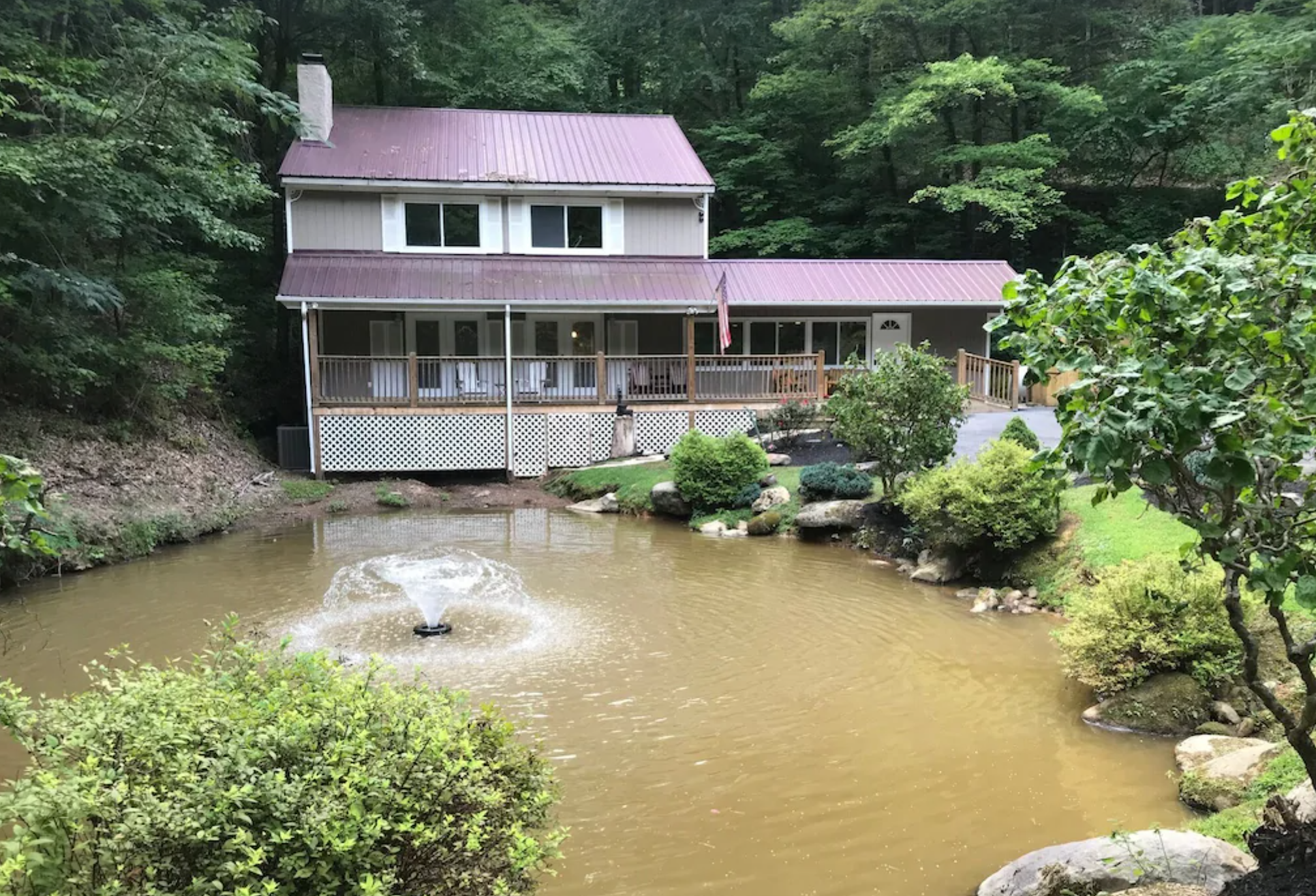 Secluded Home with Catch & Release Fishing Pond