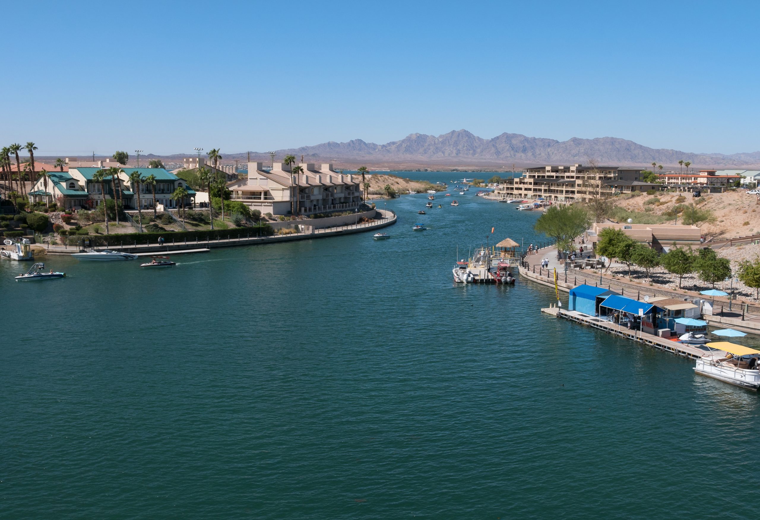 View of Lake Havasu from London Bridge