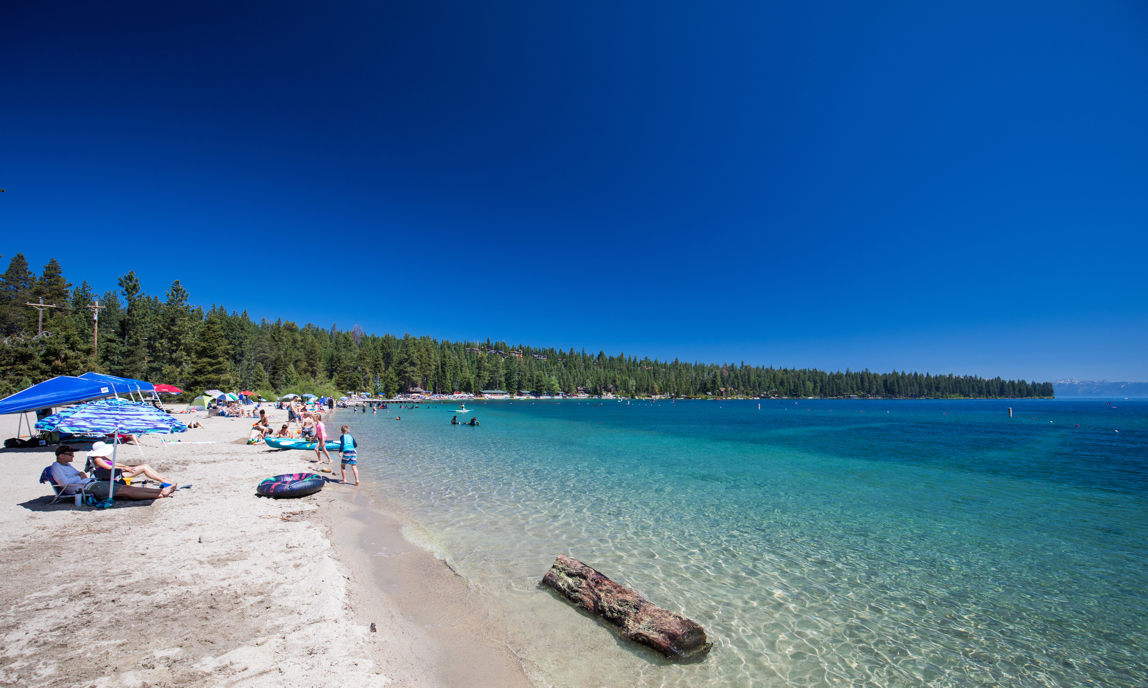 Lake Tahoe beach