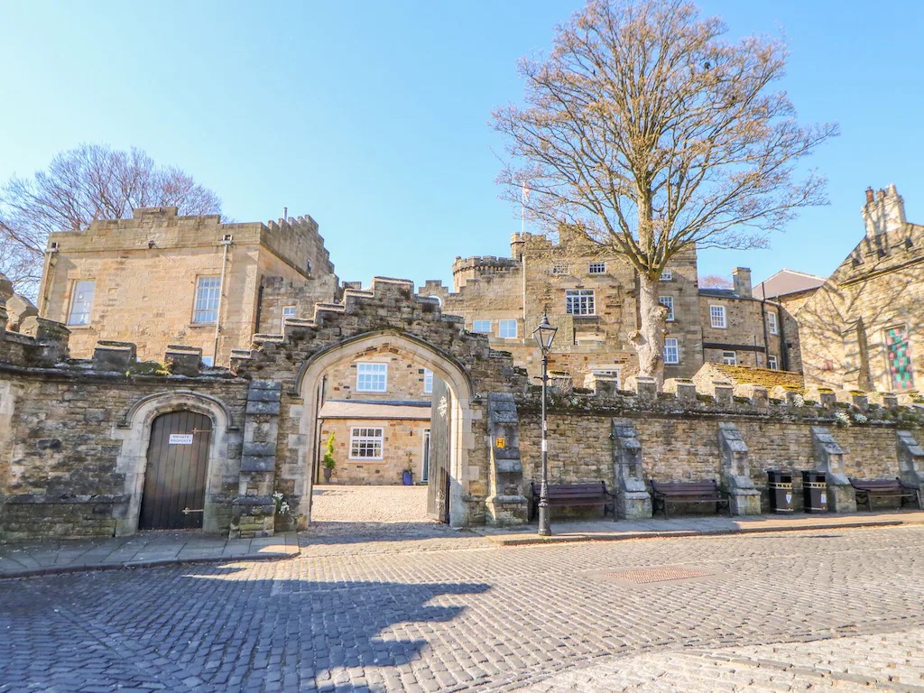 Outside of Stanhope Castle