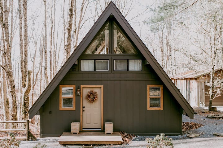 Storybook A-Frame Cabin