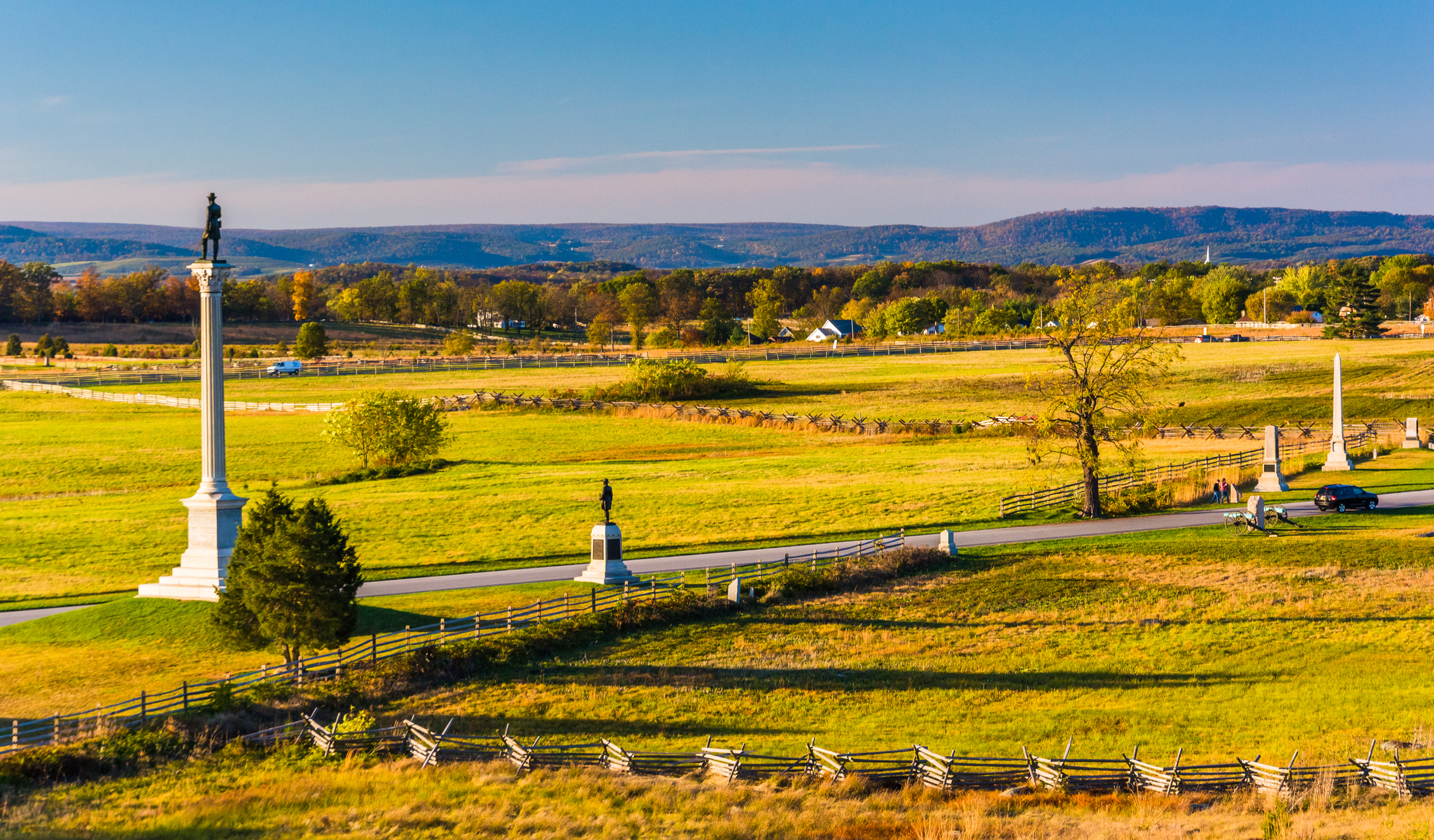 Battlefields in Gettysburg