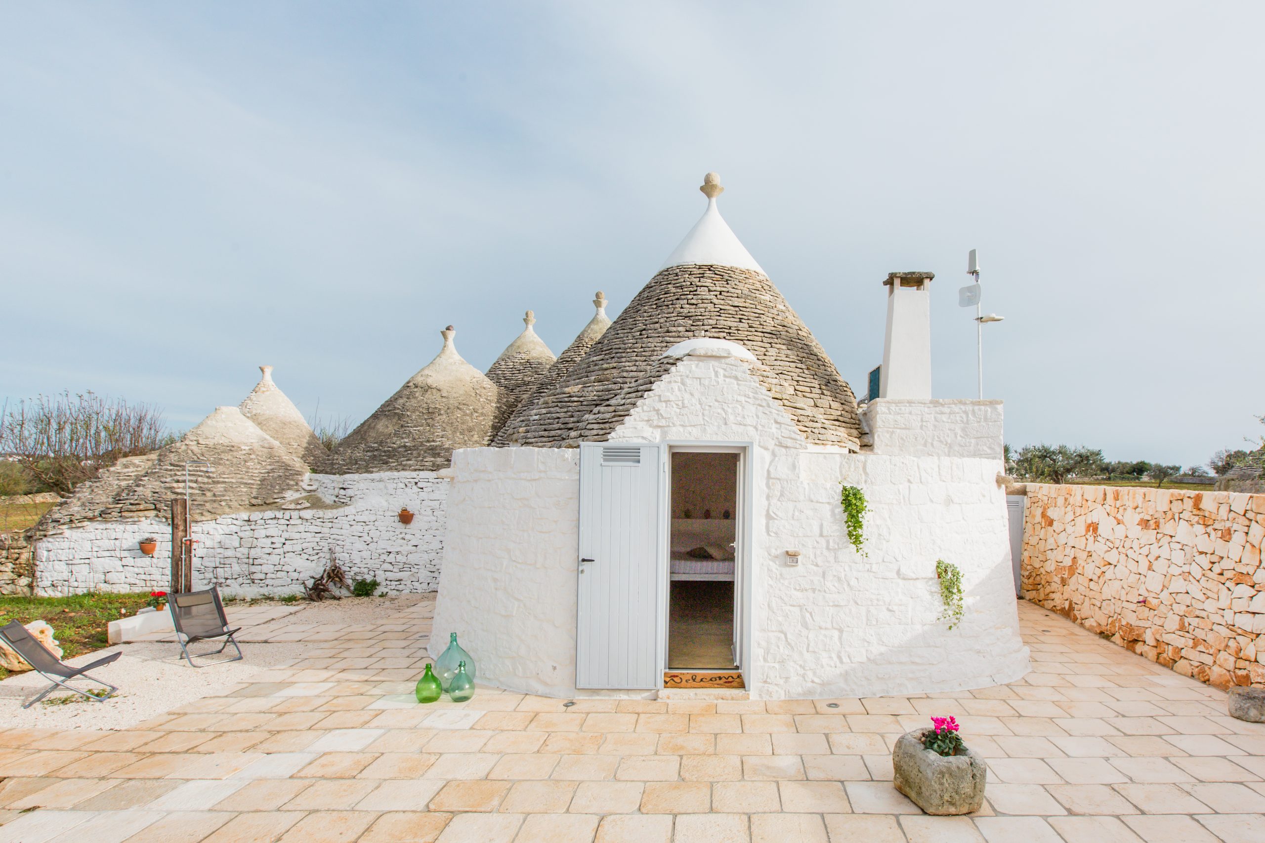 Entrance to Trulli