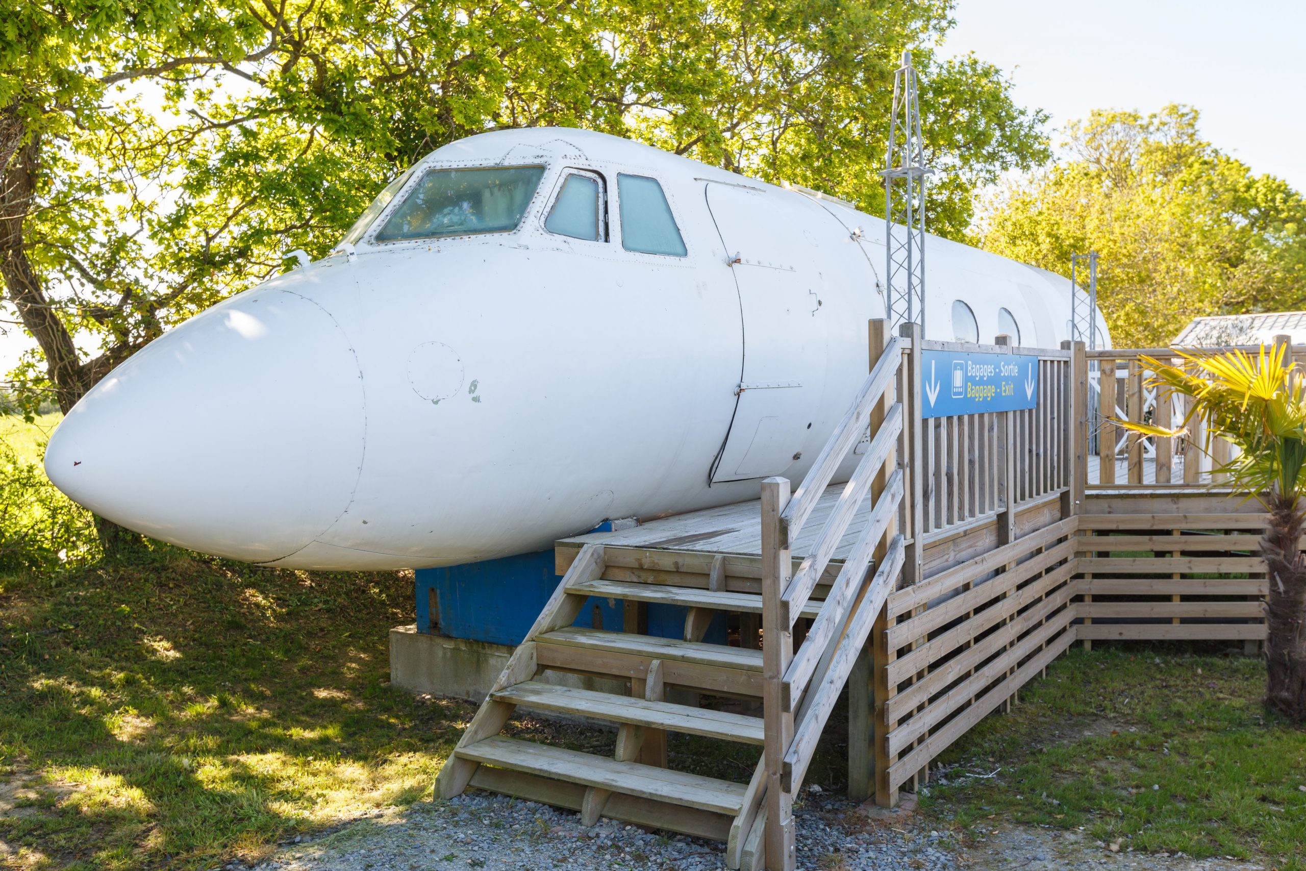 Entrance to Plane