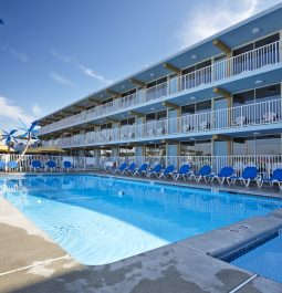 large rectangle pool