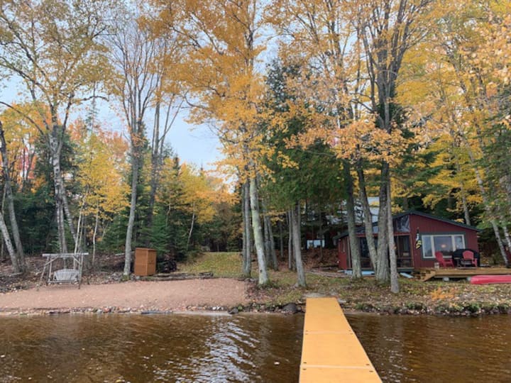 So cozy and comfy on Rice Lake