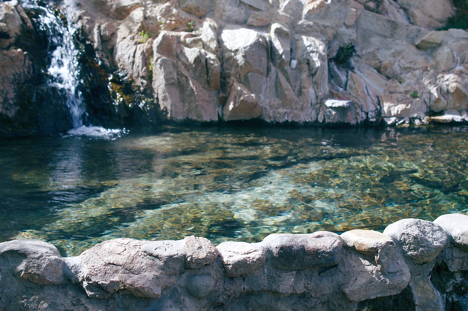 Deep Creek Hot Springs near Apple Valley