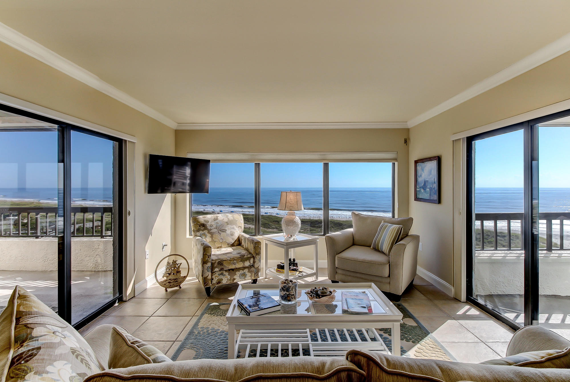 Amelia Island Oceanfront Deluxe Condo