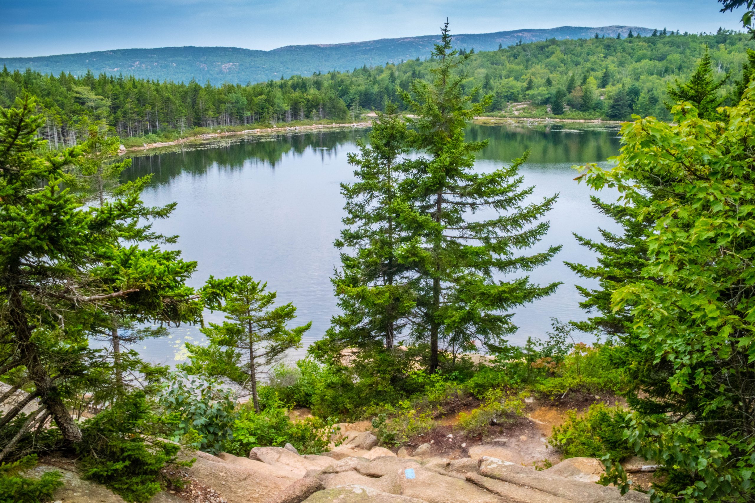 Bowl Lake in Acadia National Park