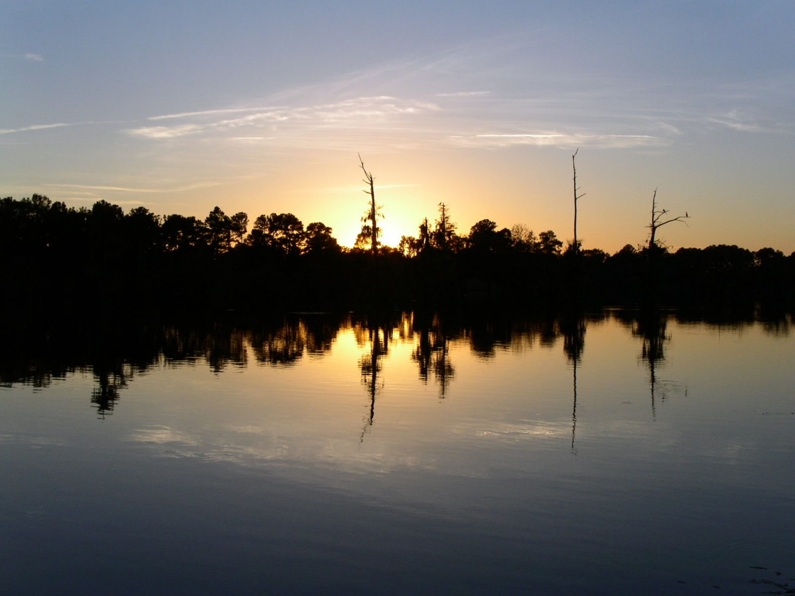 Sunset at Lake Blackshear