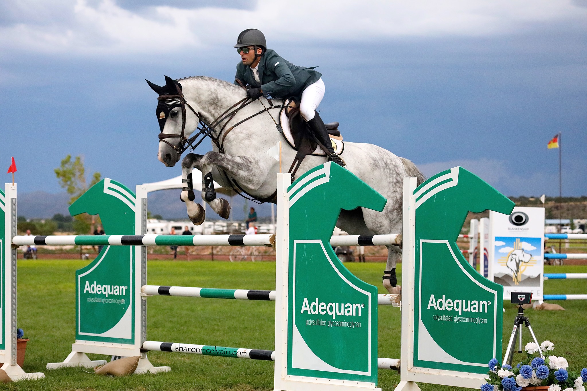 A cool spot for equestrian competitions and to camp