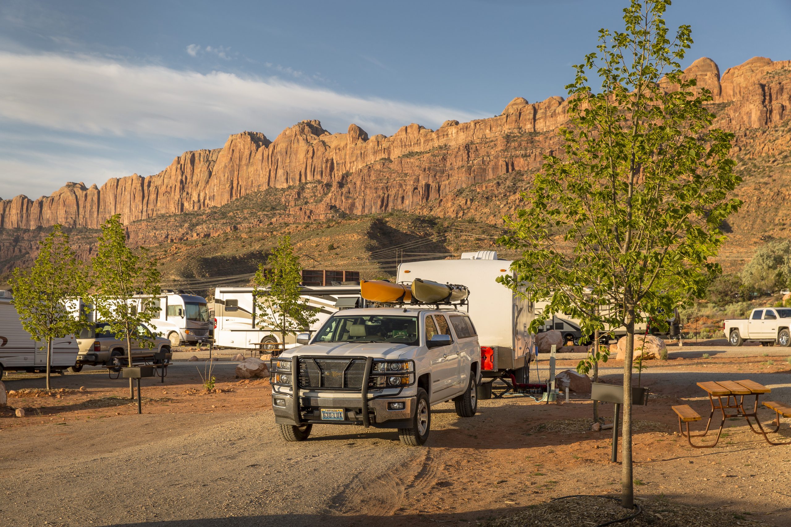 A familiar name in camping close to the parks