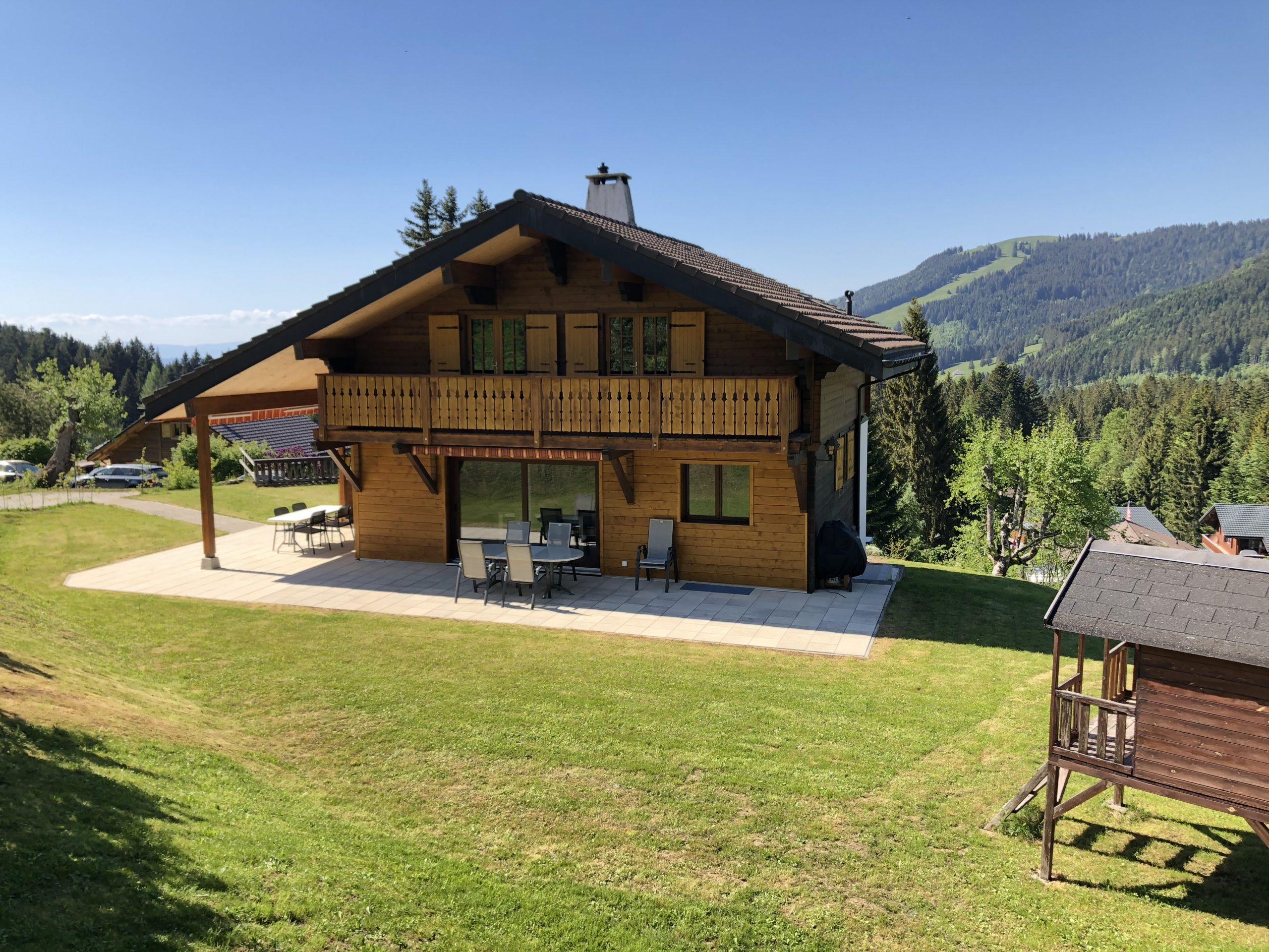 Spacious Chalet For Families with Beautiful view in Châtel-Saint-Denis