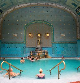 Inside Gellért Baths