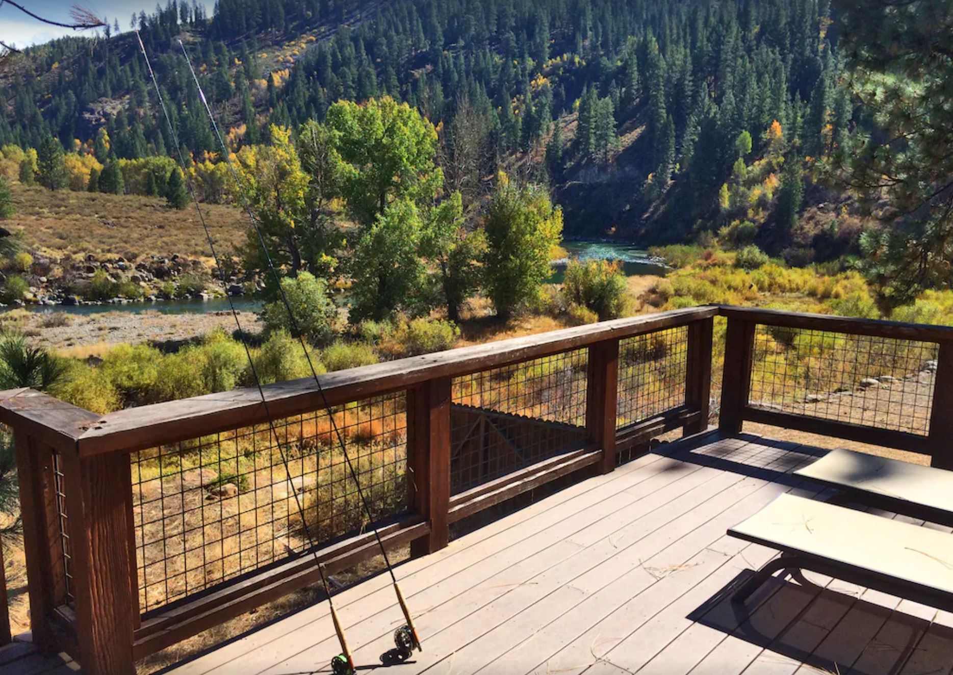 Deck at Truckee River House