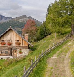 storybook chalet in the mountains