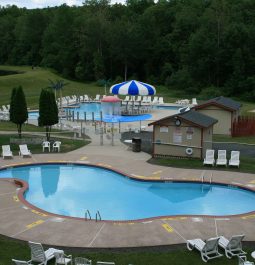 RV park pool area