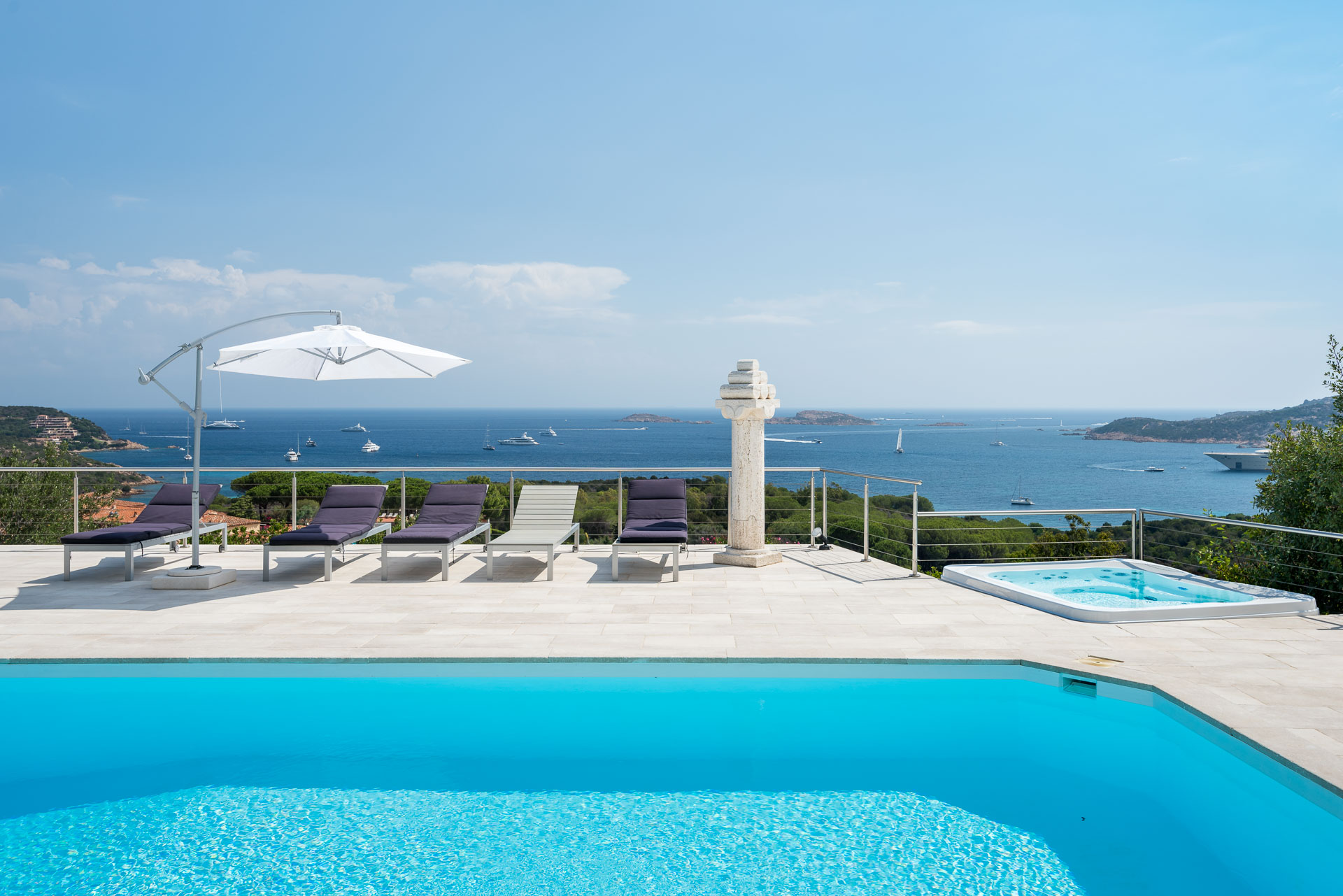 Contemporary Villa With Amazing View - Porto Cervo