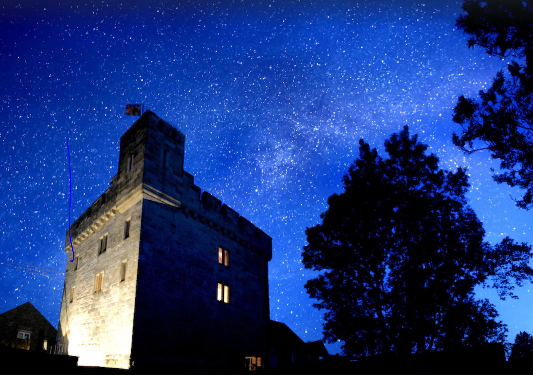 Your own castle in the borders of Northumberland