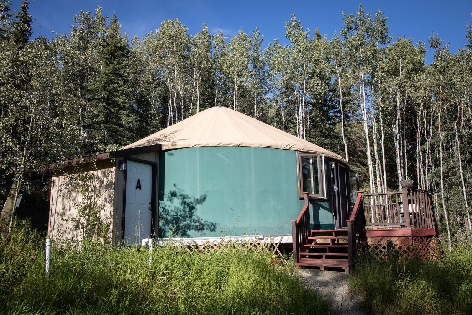 The Aurora Yurt