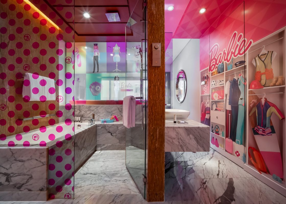 Barbie Room bathroom