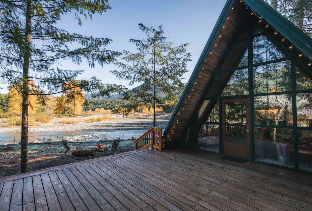 Cozy River Cabin at Mt. Rainier