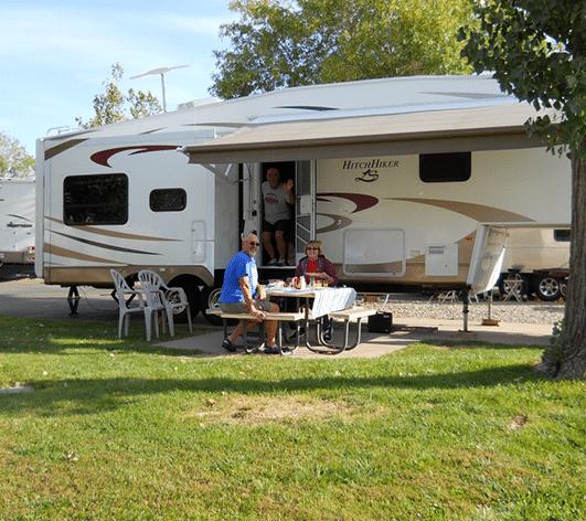 Relax and enjoy some camping time 