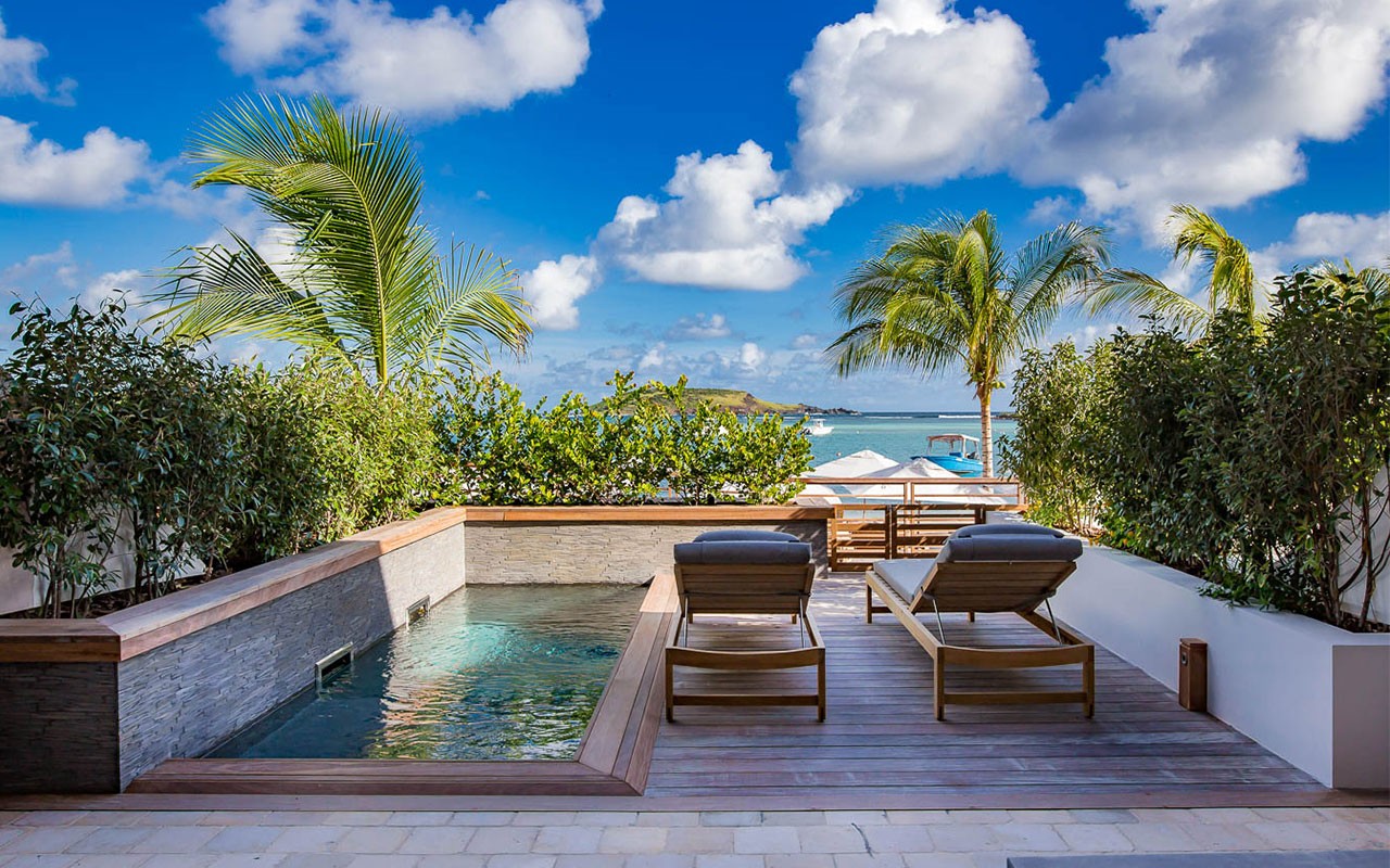 Océan Lux Piscine Privée suite at Le Barthelemy Hotel & Spa 