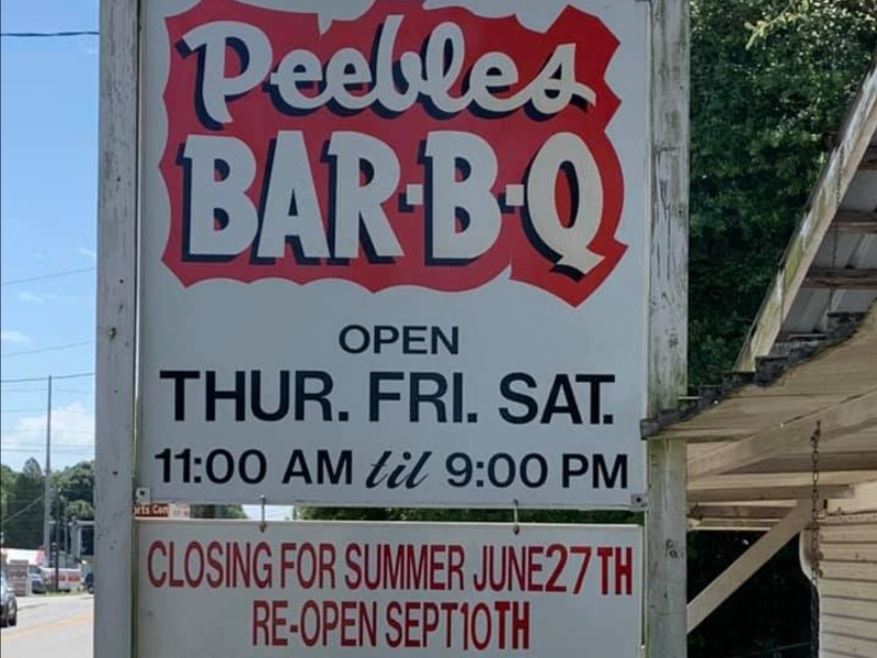 Peebles BBQ - Auburndale