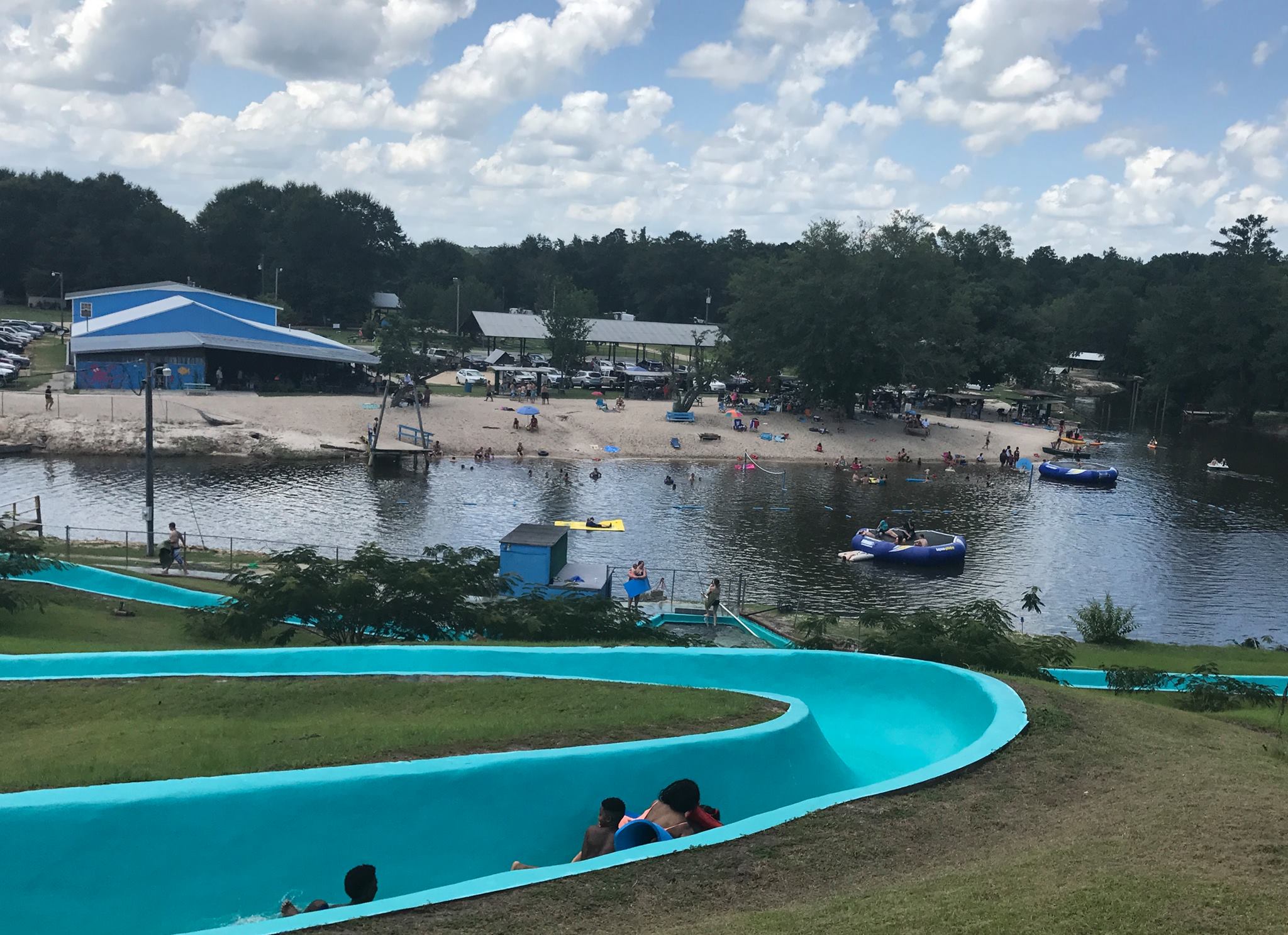 A perfect way to enjoy a hot Mississippi day