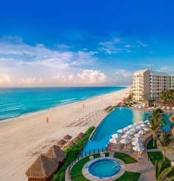 aerial view of pool at The Westin Lagunamar Ocean Resort Villas & Spa