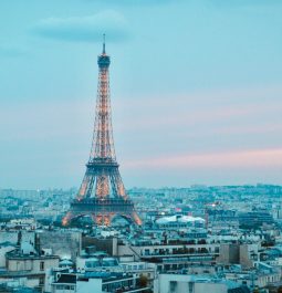 View of Paris and the Eiffel Tower