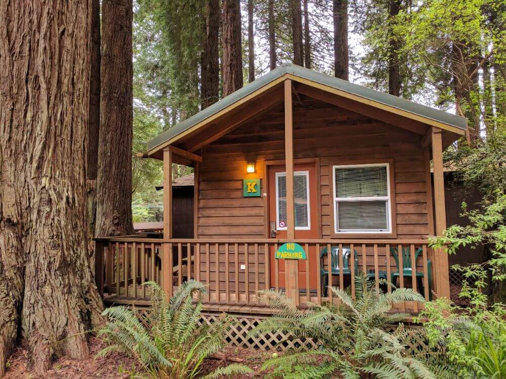 Camping with pampering for your Redwoods trip