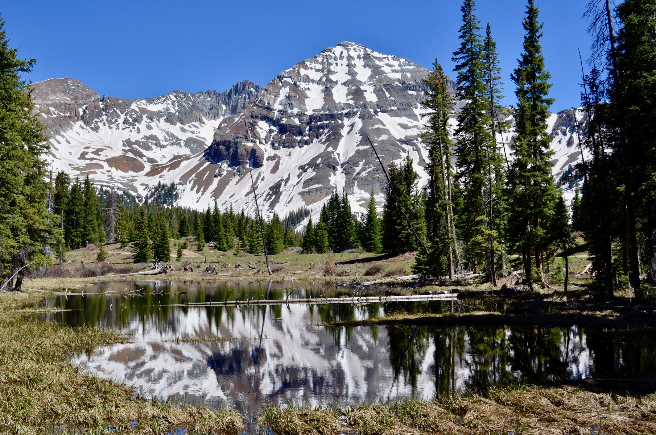 Visit Mount Hesperus near the town of Mancos