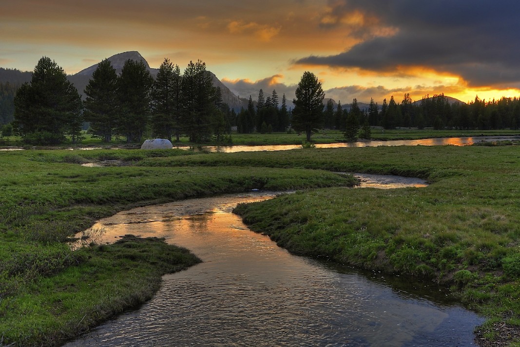 Tuolumne Meadows near Sonora, California