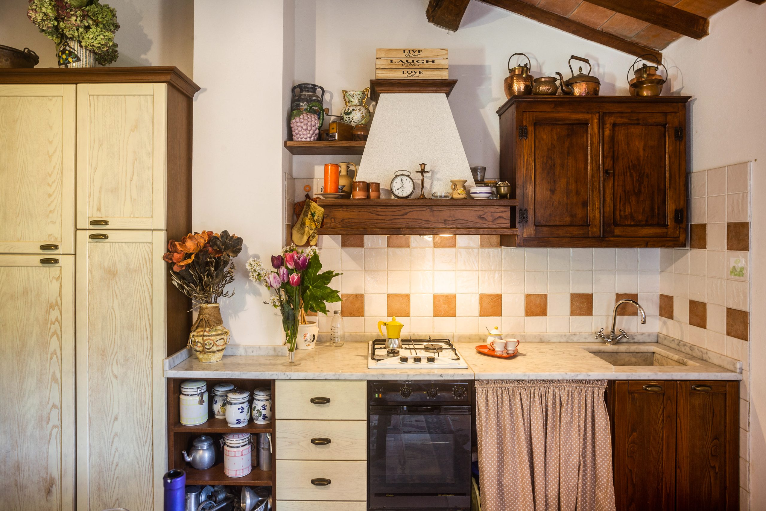 A classic Italian kitchen