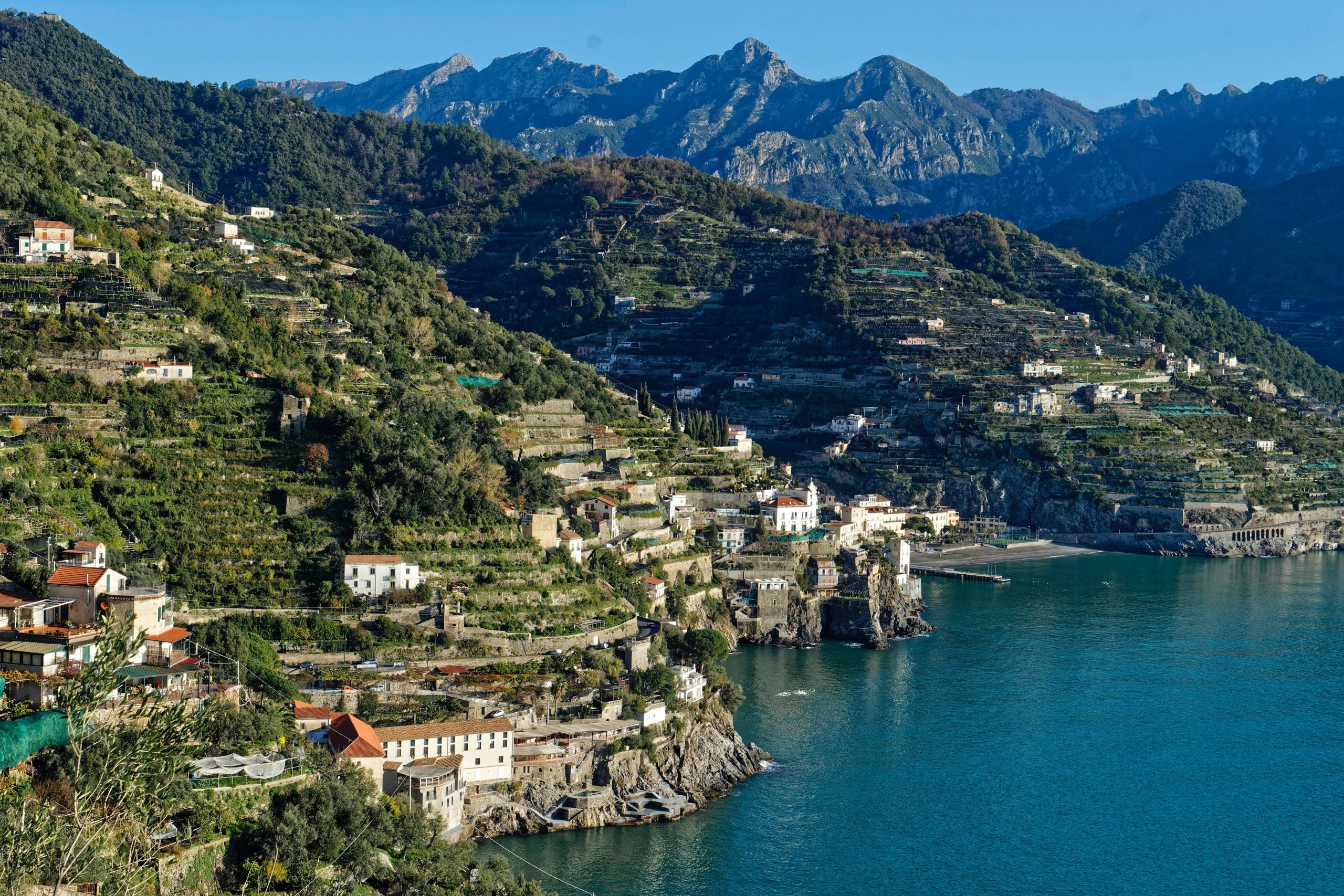 Terraced vineyards of Ravello